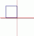 If length and width are both odd, place reference point B on layout center line