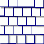 Running Bond or Subway Tile Pattern