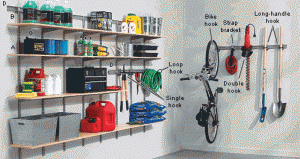 Matrix garage storage