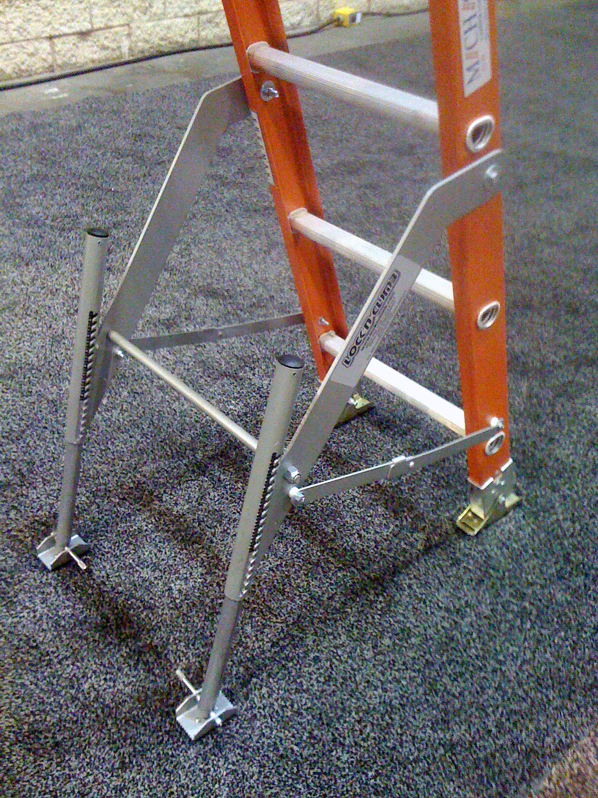 Ladder Safety Gains Another Foothold, LockNClimb Prevents Backwards Slipping of Ladders