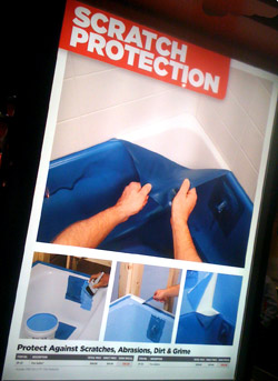 Protecting Work Areas from Damage During Construction with Scratch Protection from Protective Products