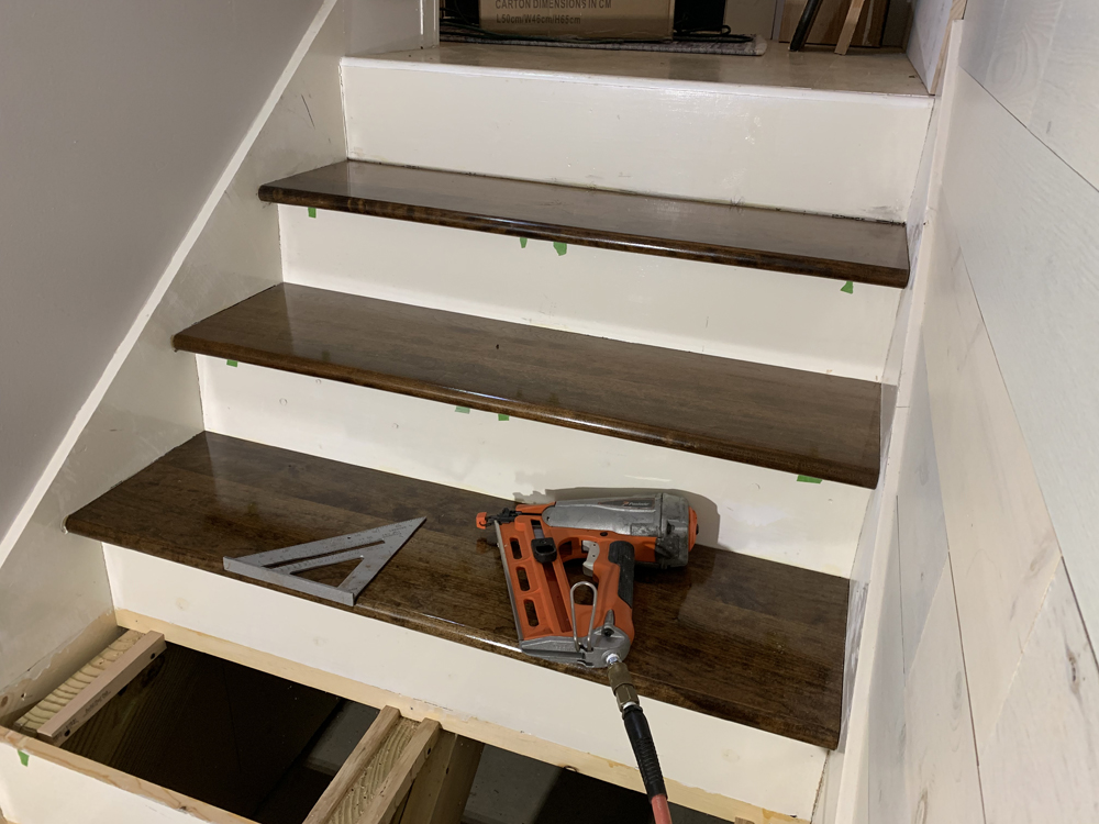 Stair Tread Installation Extreme HowTo Blog
