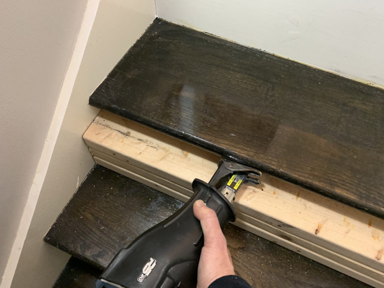 Stair Tread Removal Extreme HowTo Blog